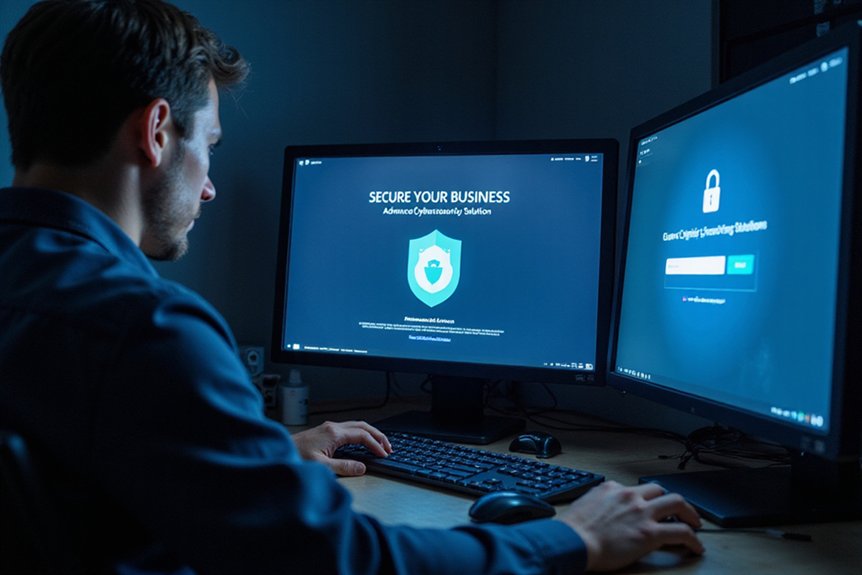 optimize cybersecurity landing pages